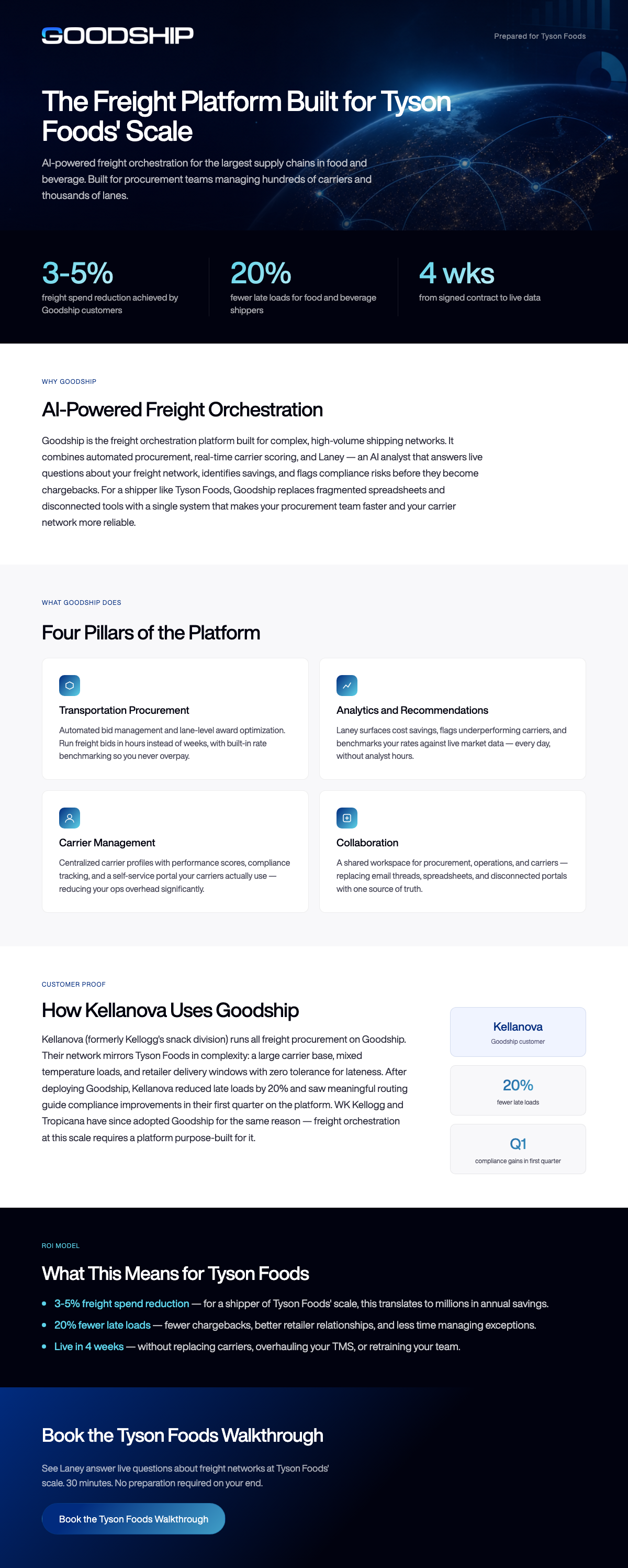Tyson One-Pager